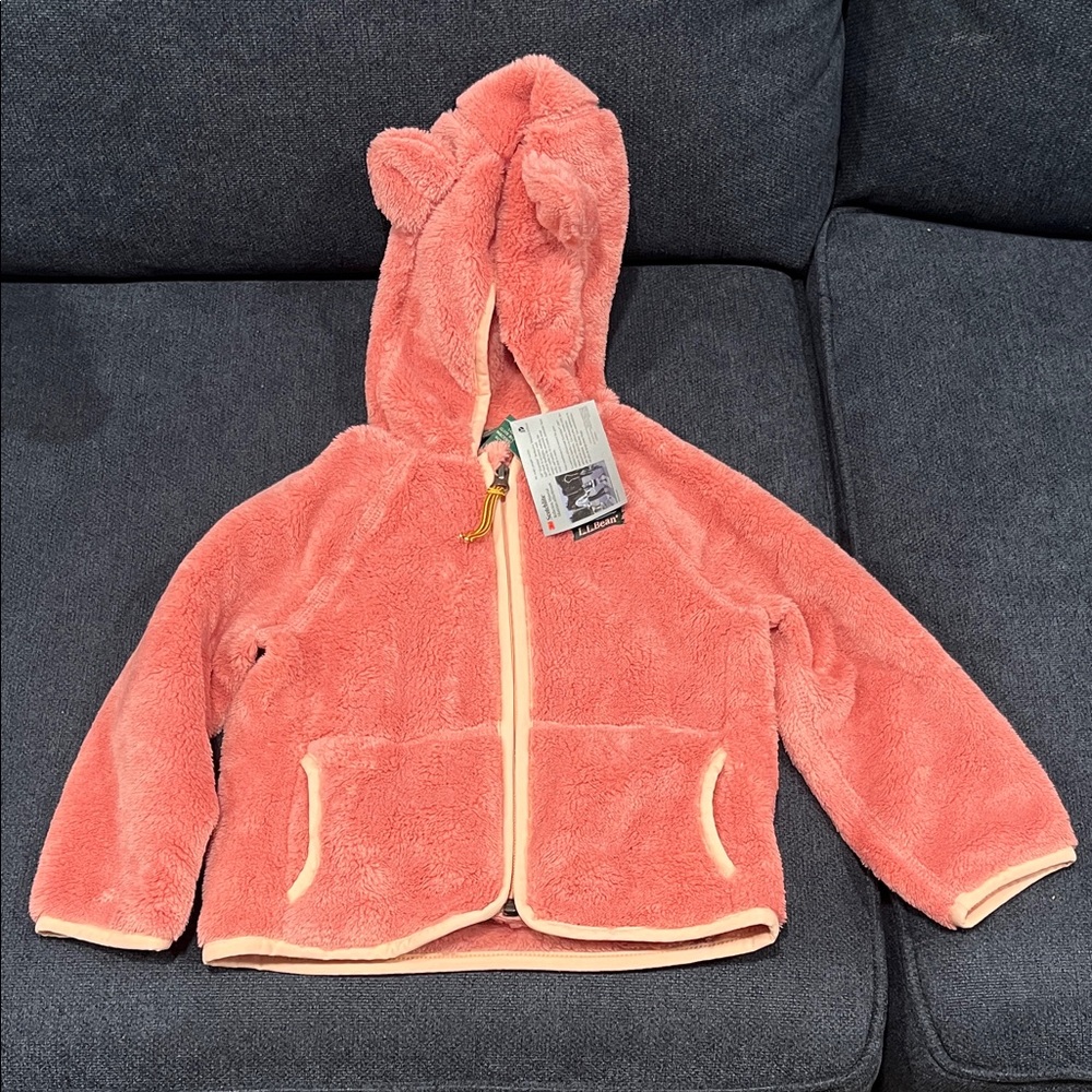 L.L. Bean Coral Fleece Kids Jacket